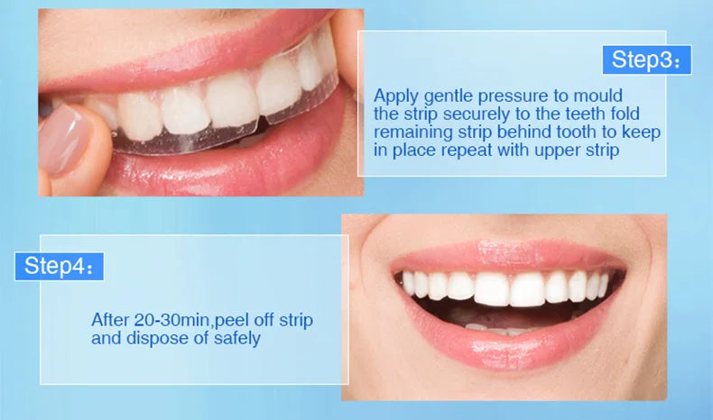 Crest White Teeth Whitening Strips 3D White Professional Effects Tooth Bleaching Strip Dental kit Oral Hygiene Care Whitestrips