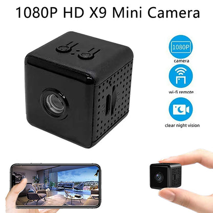 1080p Mini Camera Home Wireless Wifi Camera Outdoor Upgraded Baby Pet Motion Detection Security Small Night Vision Camera