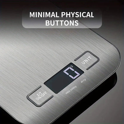 1pc 10KG LCD digital display electronic scale Household kitchen scale food baking scale 22bl personal table scale weight scale