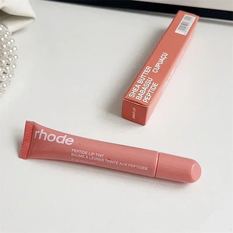 Rhode Moisturizing Lip Balm Original Lip Gloss Care of the Lips Benetitnt for Lips Pink Powder Blush Plumping Gloss Oil Lipstick
