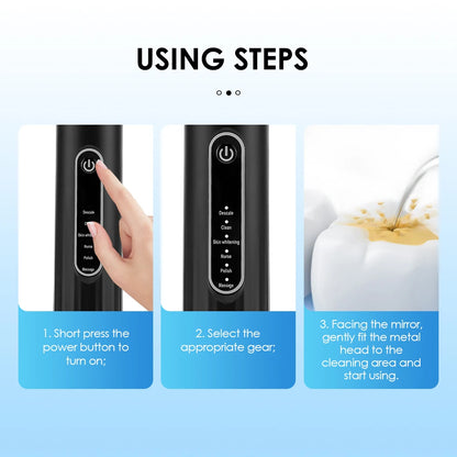 Dental Calculus Removal Electric Teeth Whitening & Cleaning Ultrasonic Tooth Cleaner Scaler Plaque Coffee Stain Tartar Oral Care