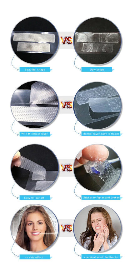 Crest White Teeth Whitening Strips 3D White Professional Effects Tooth Bleaching Strip Dental kit Oral Hygiene Care Whitestrips